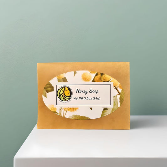 Honey Bar Soap for body made with 100% pure honey
