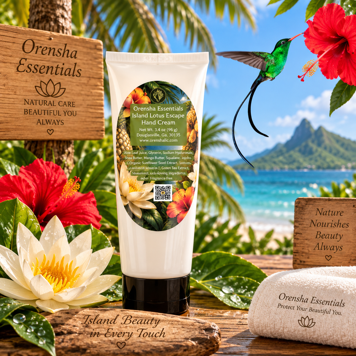 Island Lotus Escape Hand Cream