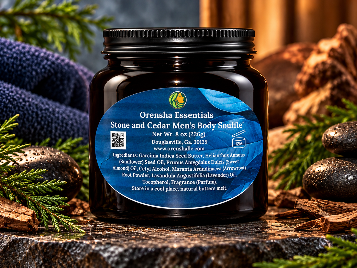 Stone & Cedar Men's Body Souffle'