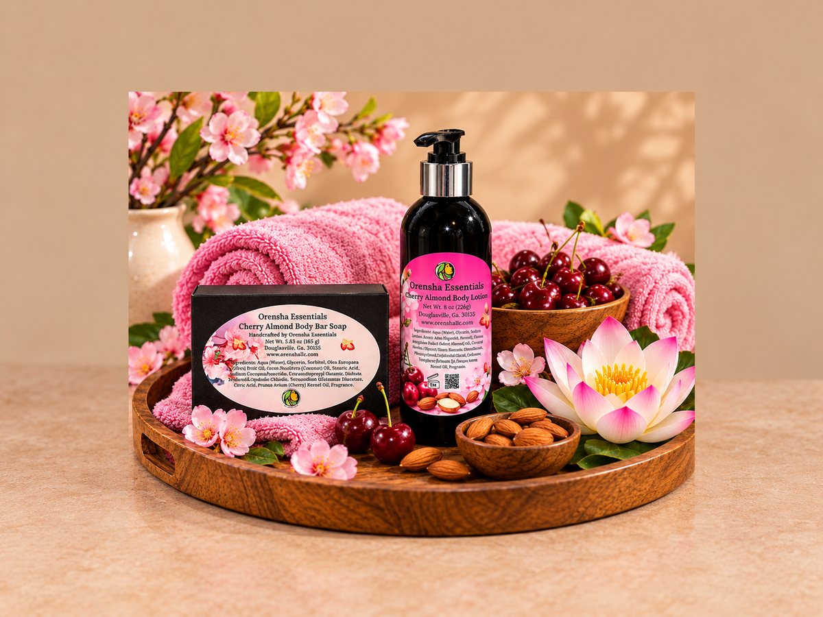 Cherry Almond Cleanse and Hydrate Set
