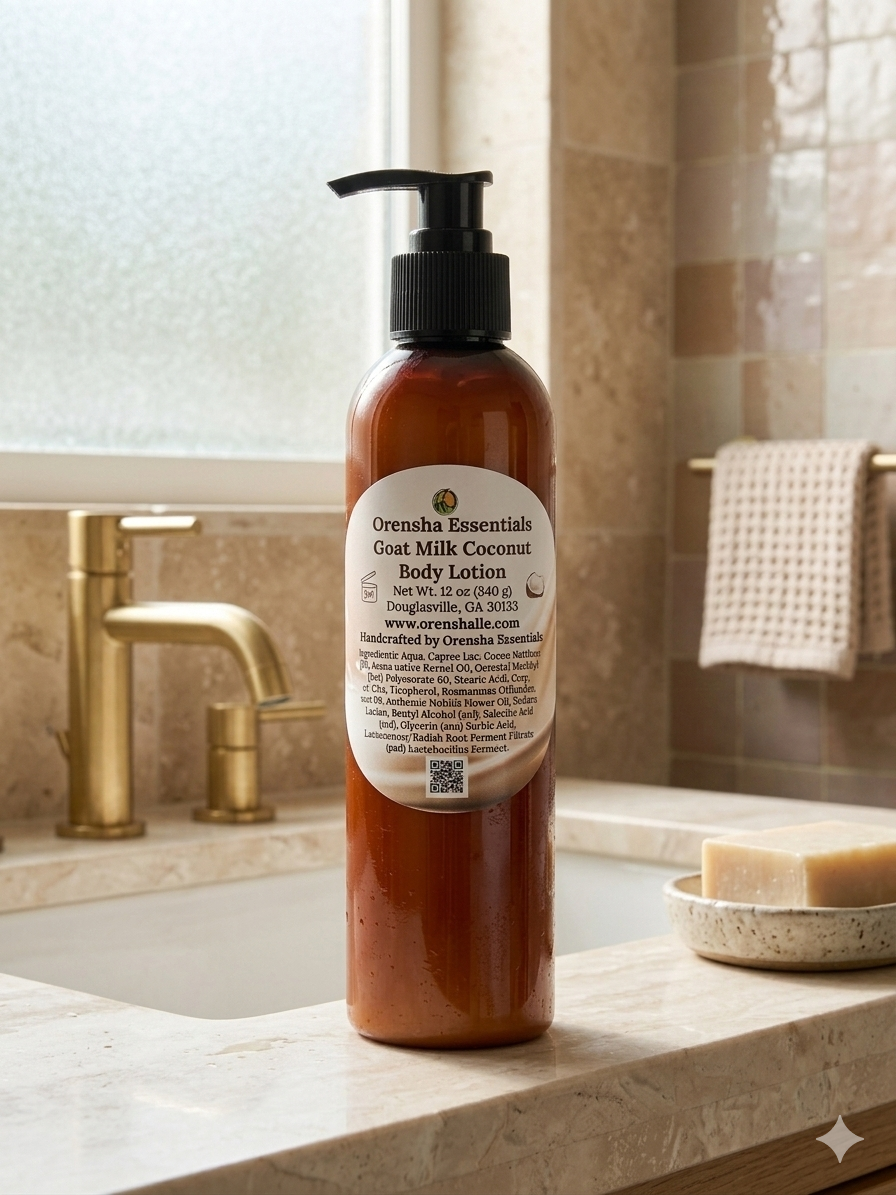 Goat Milk Coconut Oat Body Lotion
