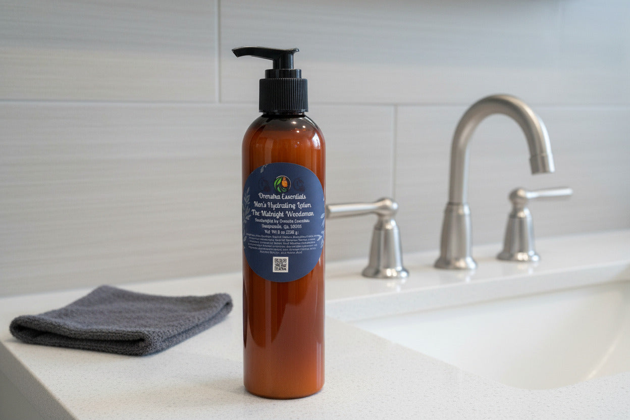 The Midnight Woodsman - Men's Hydrating Lotion