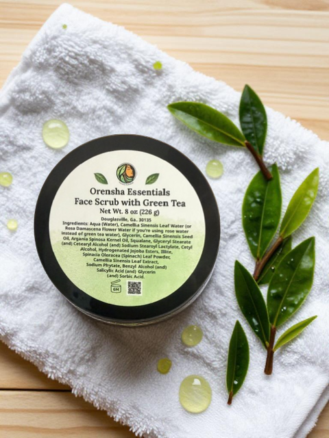 Face Scrub with Green Tea