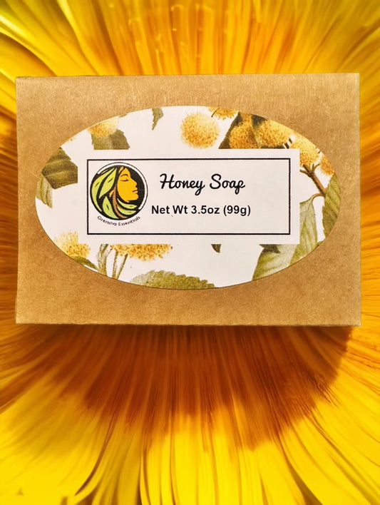 Honey Bar Soap for body made with 100% pure honey