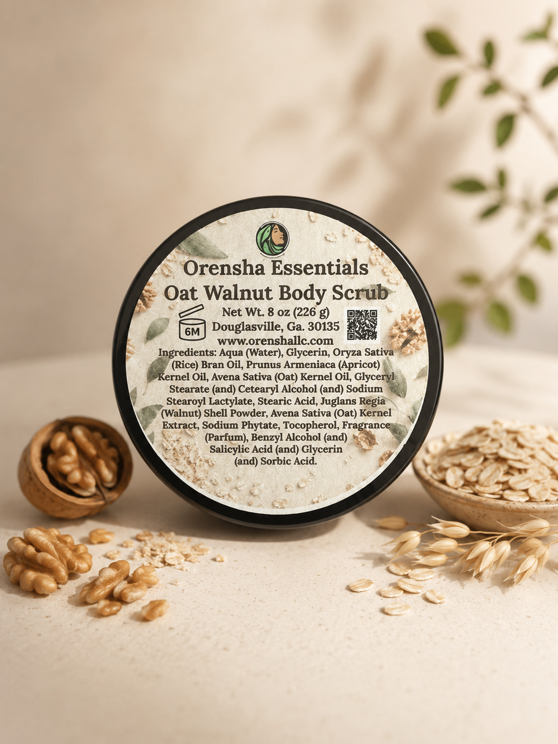 Oat Walnut Body Scrub