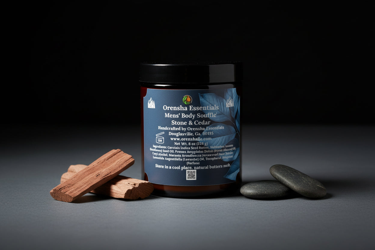 Stone & Cedar Men's Body Souffle'