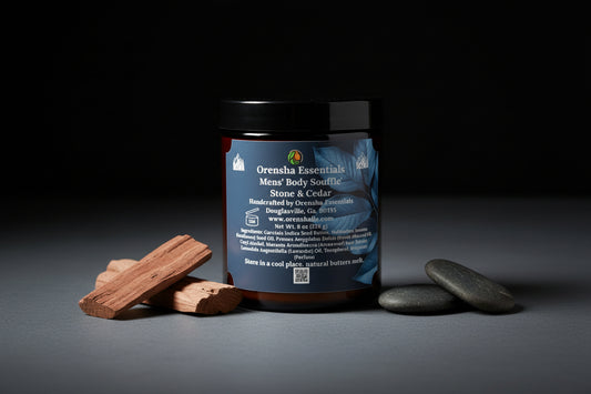 Stone & Cedar Men's Body Souffle'