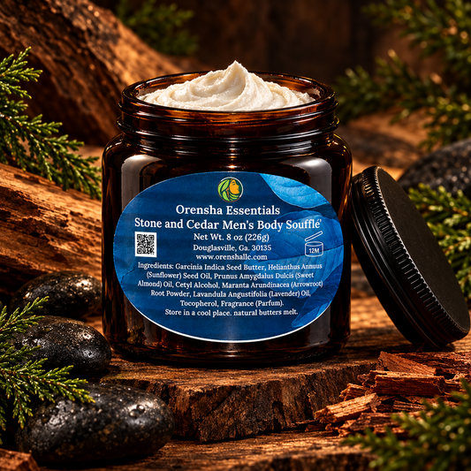 Stone & Cedar Men's Body Souffle'