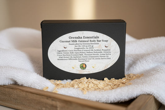 Coconut Milk Oatmeal Body Bar Soap