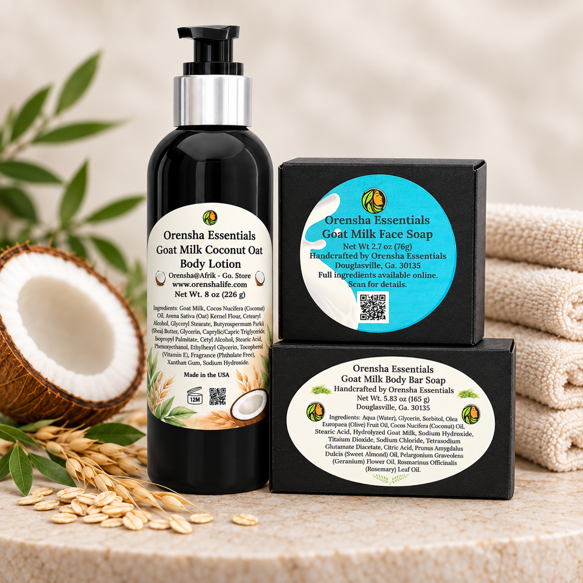 Goat Milk Essential Set