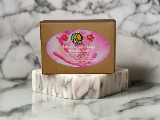 Luscious Rose Body Bar Soap