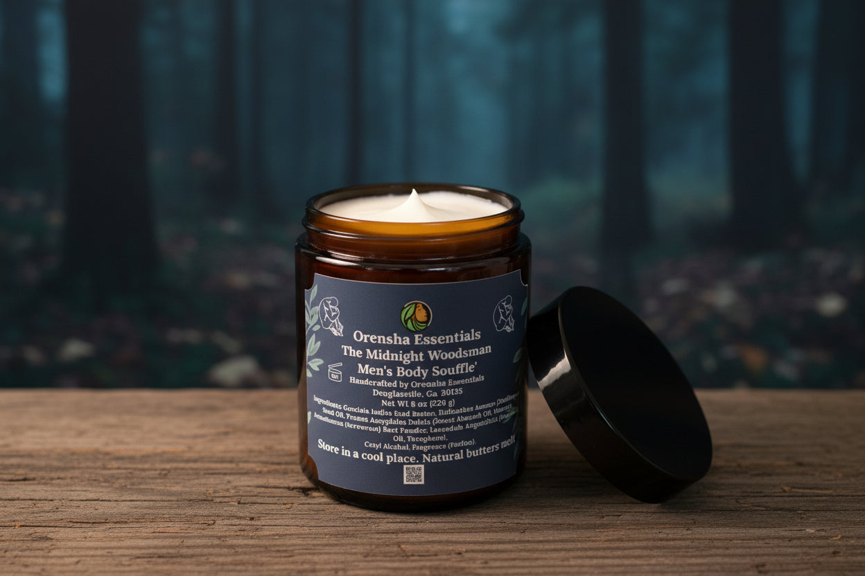 The Midnight Woodsman Men's Body Souffle'